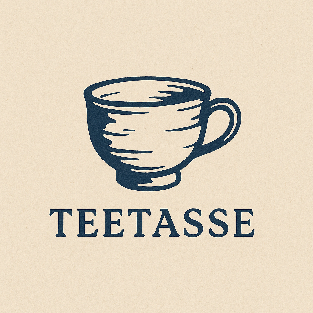 Unternehmenslogo - Teetasse mit Unternehmensname